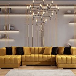 Brand New Double Chaise Sectional