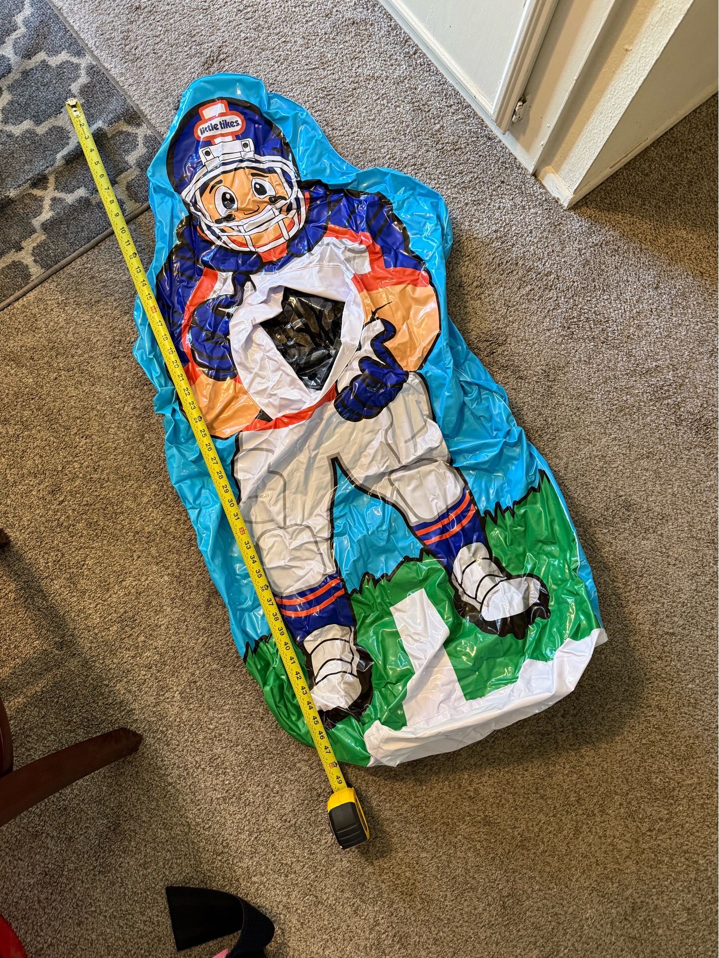 Inflatable football