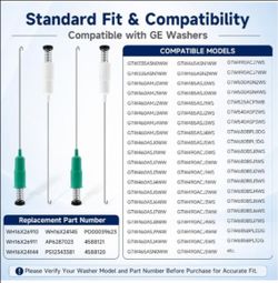 GE Washer Suspension Rods Kit