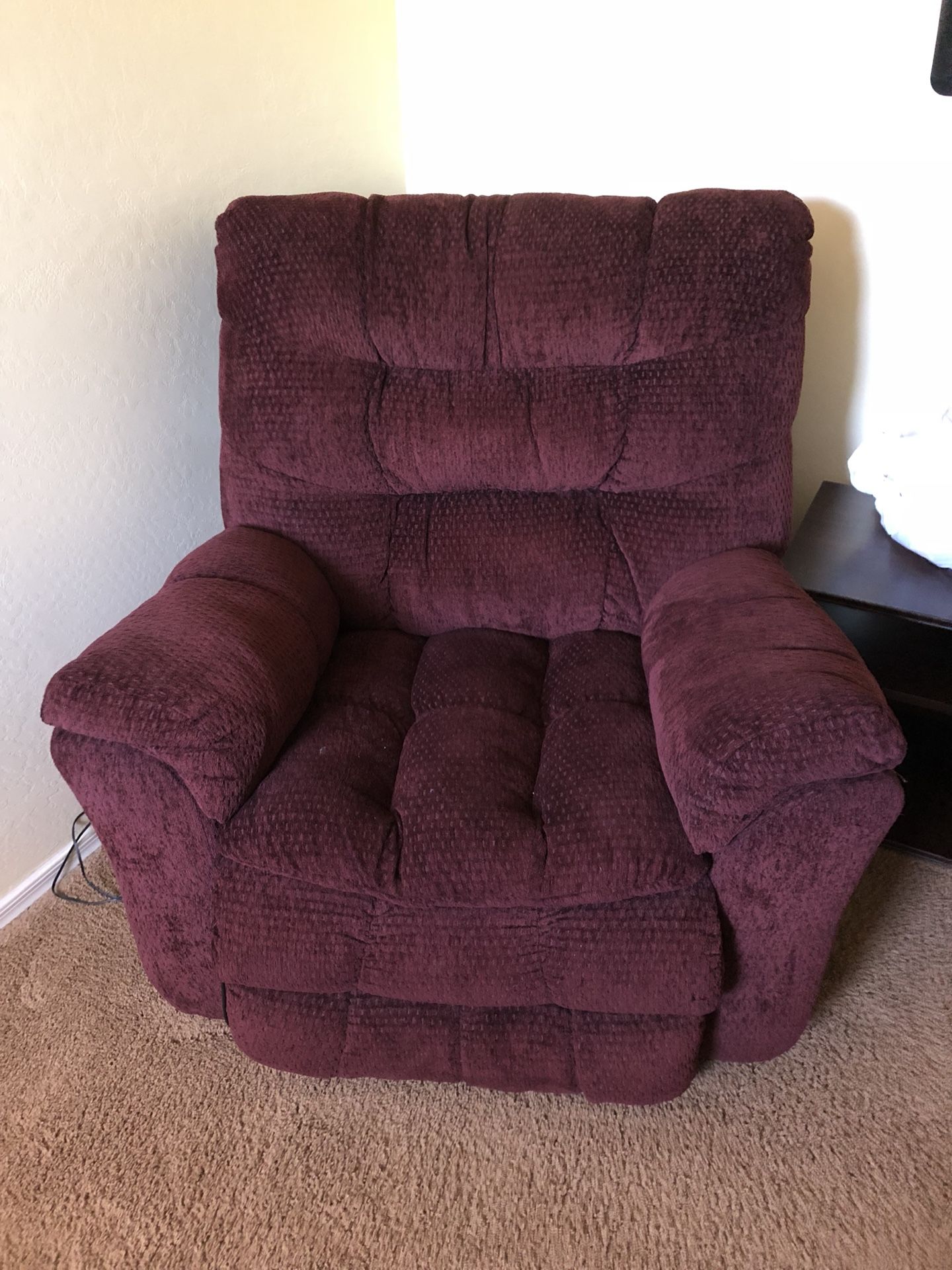 Like brand new recliner with massage