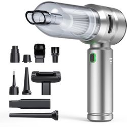 Car Vacuum,3 Suction Modes,Portable Mini Cordless Cleaner with 21000pa Suction Power,Type-C Charge,Handheld Vacuum for Home,Car, Office Desk, Keyboard