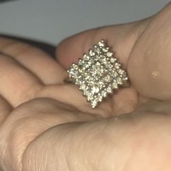 Diamond And Gold Ring