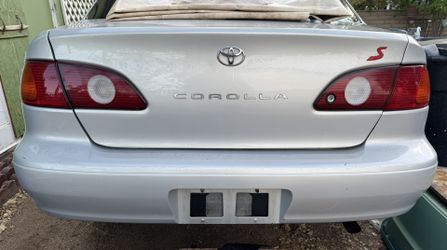 1(contact info removed) 2000 2001 2002 Toyota Corolla Rear Bumper