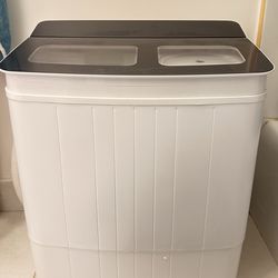 Portable Twin Tub Washing Machine – Compact & Convenient
