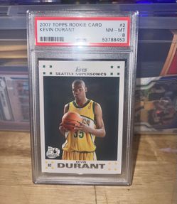 Kevin Durant Topps Rookie Card