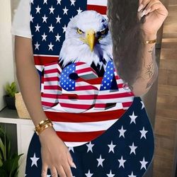 WOMEN'S PATRIOTIC OUTFIT SET SMALL