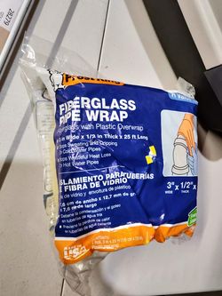 Fiberglass pipe wrap