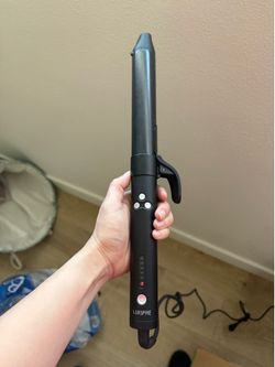 Luxspire Automatic Curling Iron Ionic Rotating Instant Heat Hair Curler