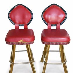 Vintage Sahara Casino Bar Stools