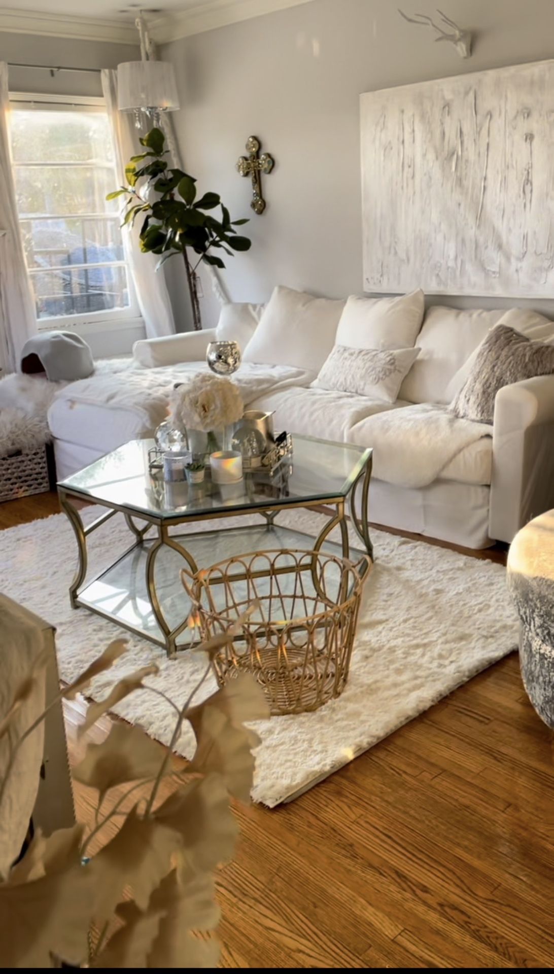 IKEA Harlanda Couch with Chaise 