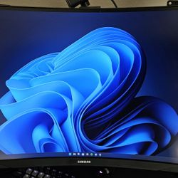 Samsung Monitor 165hz  27" Odyssey G55A Gaming QHD LED