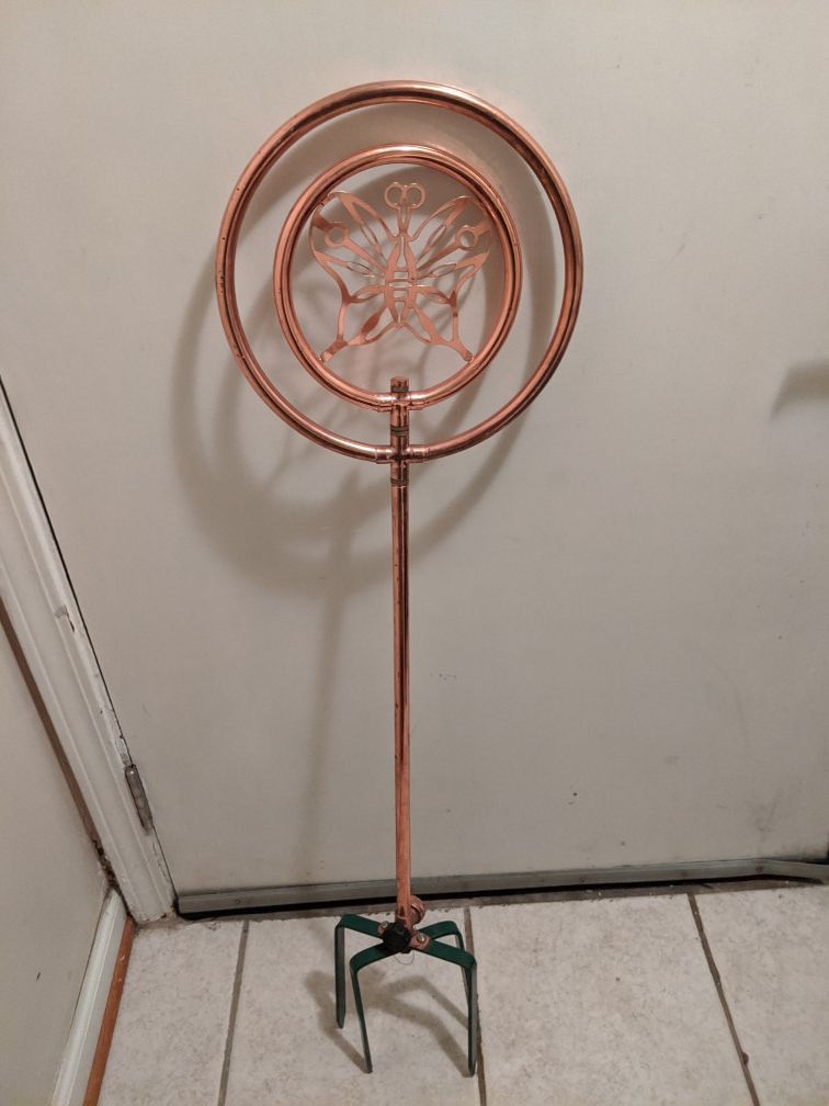 Copper Butterfly Sprinkler