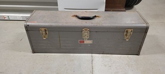 Sears Craftsman Extra Long 30" Metal Tool Box