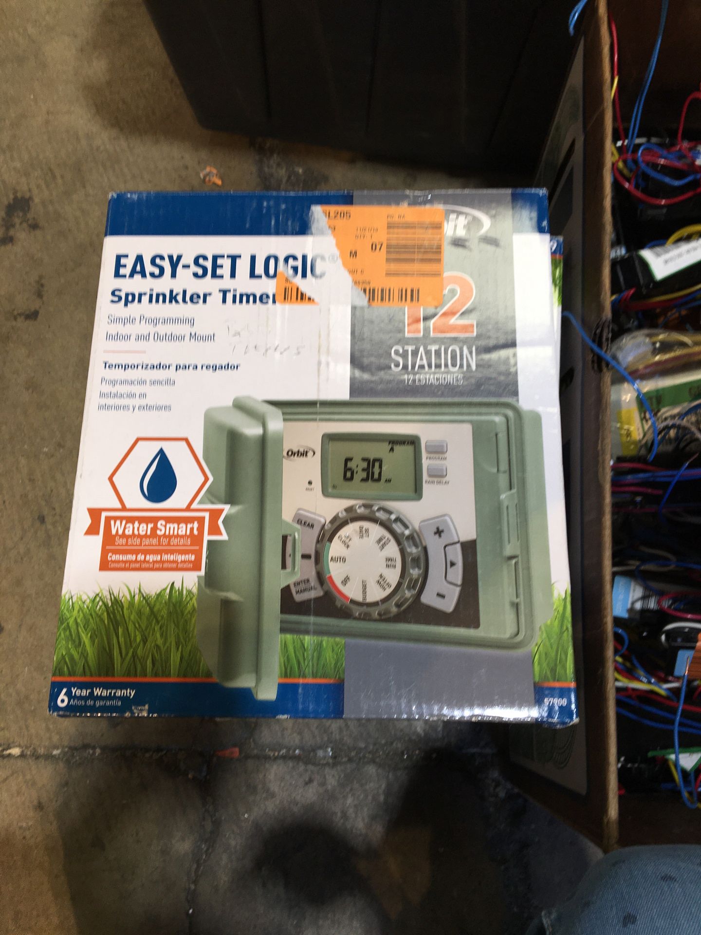 Orbit 12-Station Easy-Set Logic Indoor/Outdoor Sprinkler Timer