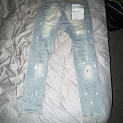 Purple Jeans Size 34