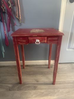 Side Table With Drawer