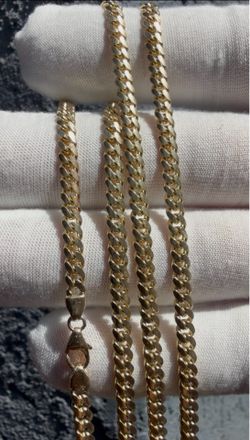 14k Gold Miami Cuban Link Chain
