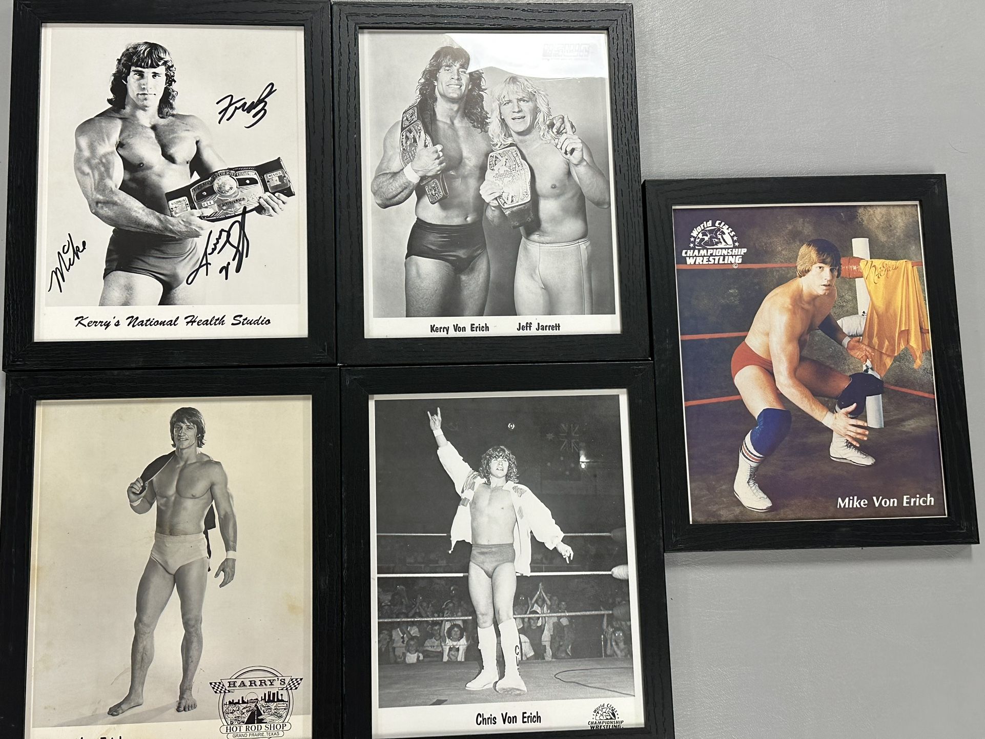 Von Erich And WCCW memorabilia