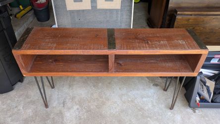 Console/electronic open cabinet