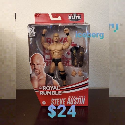Brand New WWE Royal Rumble Elite Collection - Stone Cold Steve Austin