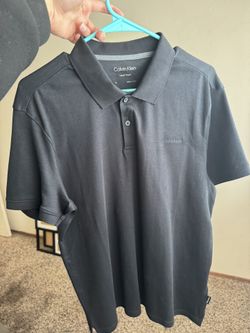 Calvin Klein Polo Liquid Touch Black
