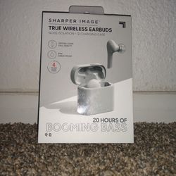 Sharper Image True Wireless Earbuds Headphones