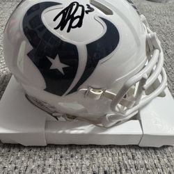 Jaylen Reed Signed Autograph Houston Texans Speed Mini - Metabilia Coa