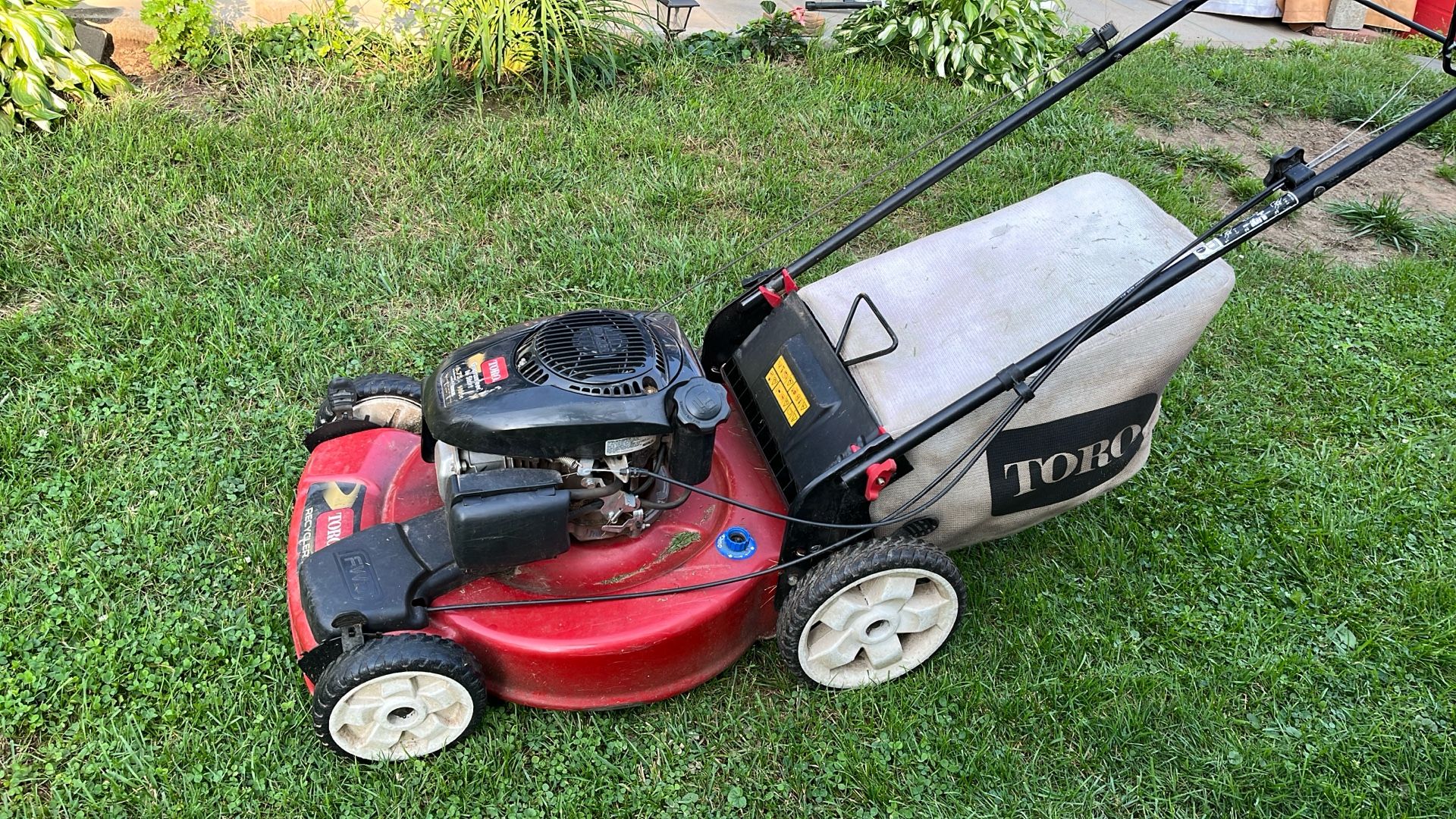 Toro Lawn Mower Self Propelled With Bag