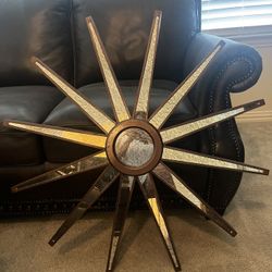 Set Of 2 Starburst Wall Art