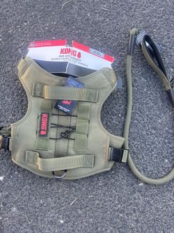 Kongo Tactical Vest / Harness With Leash