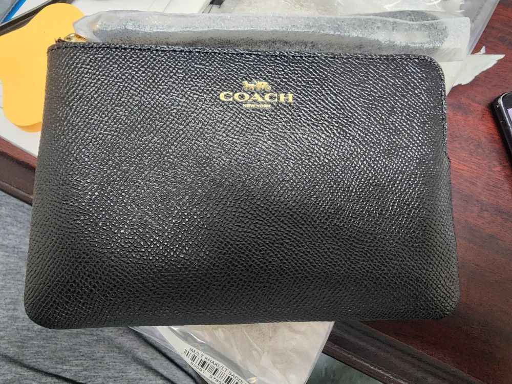 Coach® Medium Wristlet Wallet, 100% Authentic