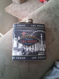 Las Vegas Souvenir Hip Flask