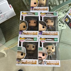 Funko Pop Parks And Recreation Complete Set