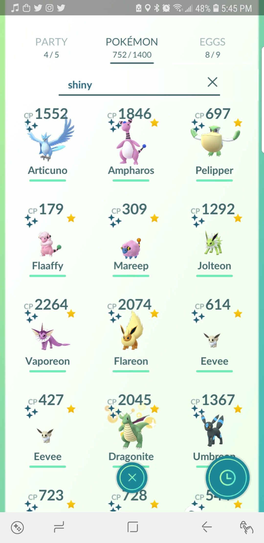 Pokemon Go Account With Rare Shiny Charzard, Shiny Blastoise, (98)  Legendary/mythical Pokemon, (79) 100 IV Pokemon Included! for Sale in  Washington, DC - OfferUp