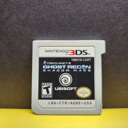 NINTENDO 3DS GHOST RECON SHADOW WARS 