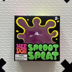 NeeDoh Sploot Splat Squishy Fidget Toy purple NWT