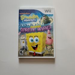 Spongebob Squarepants Planktons Robotic Revenge  Nintendo Wii