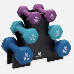 Brand New HelioFit Dumbbell and Weights
