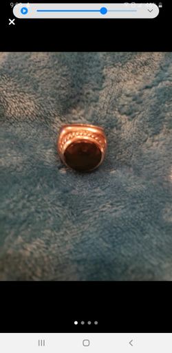 Silver Onyx Ring