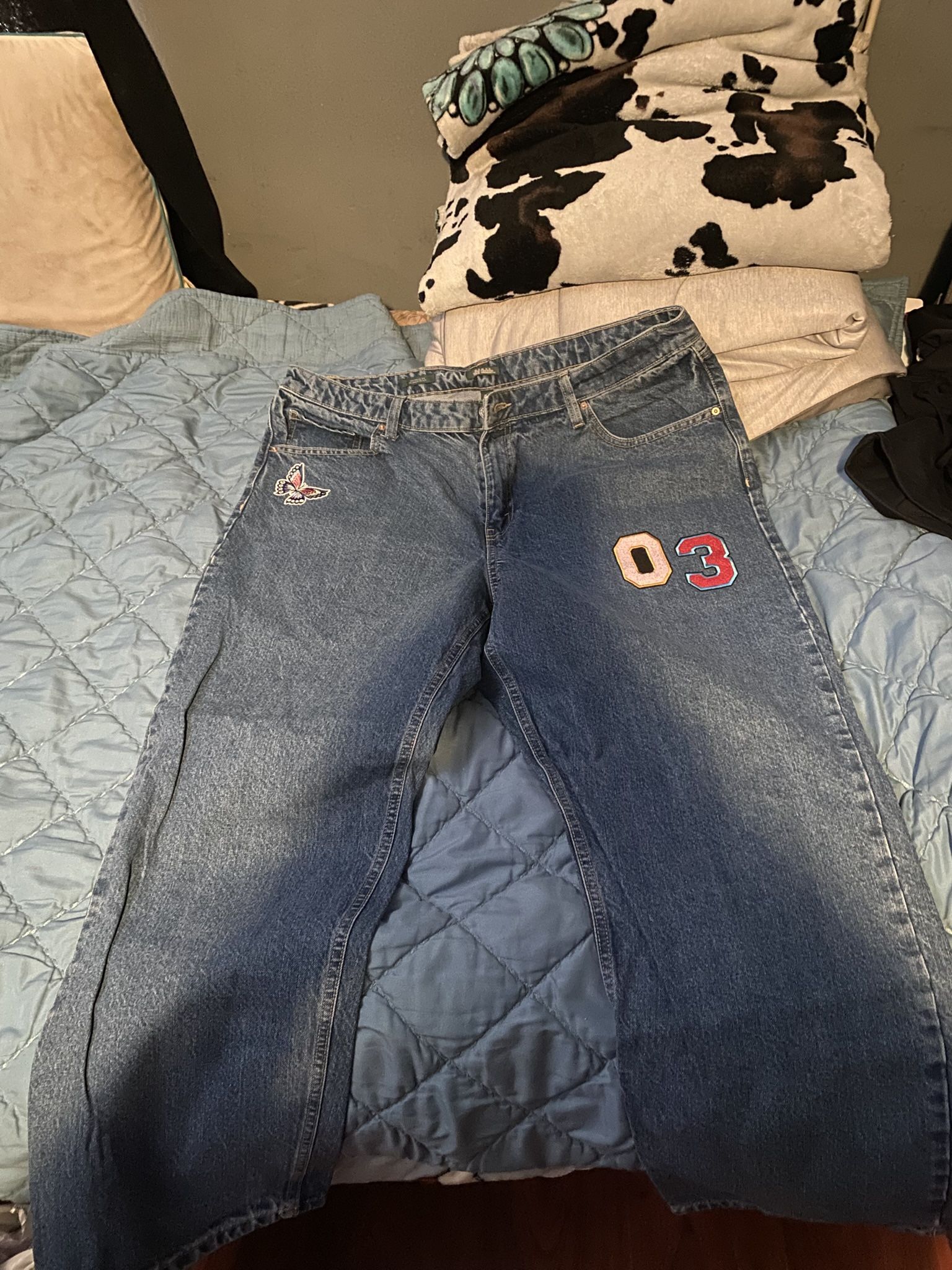 HIGH-RISE DAD JEAN size 18