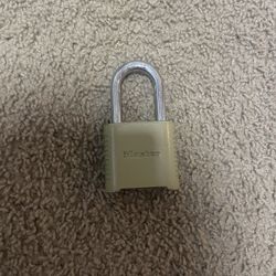 For sale Master Lock 875D Heavy Duty Outdoor Combination Lock, 2 in. Wide, Brass Finish