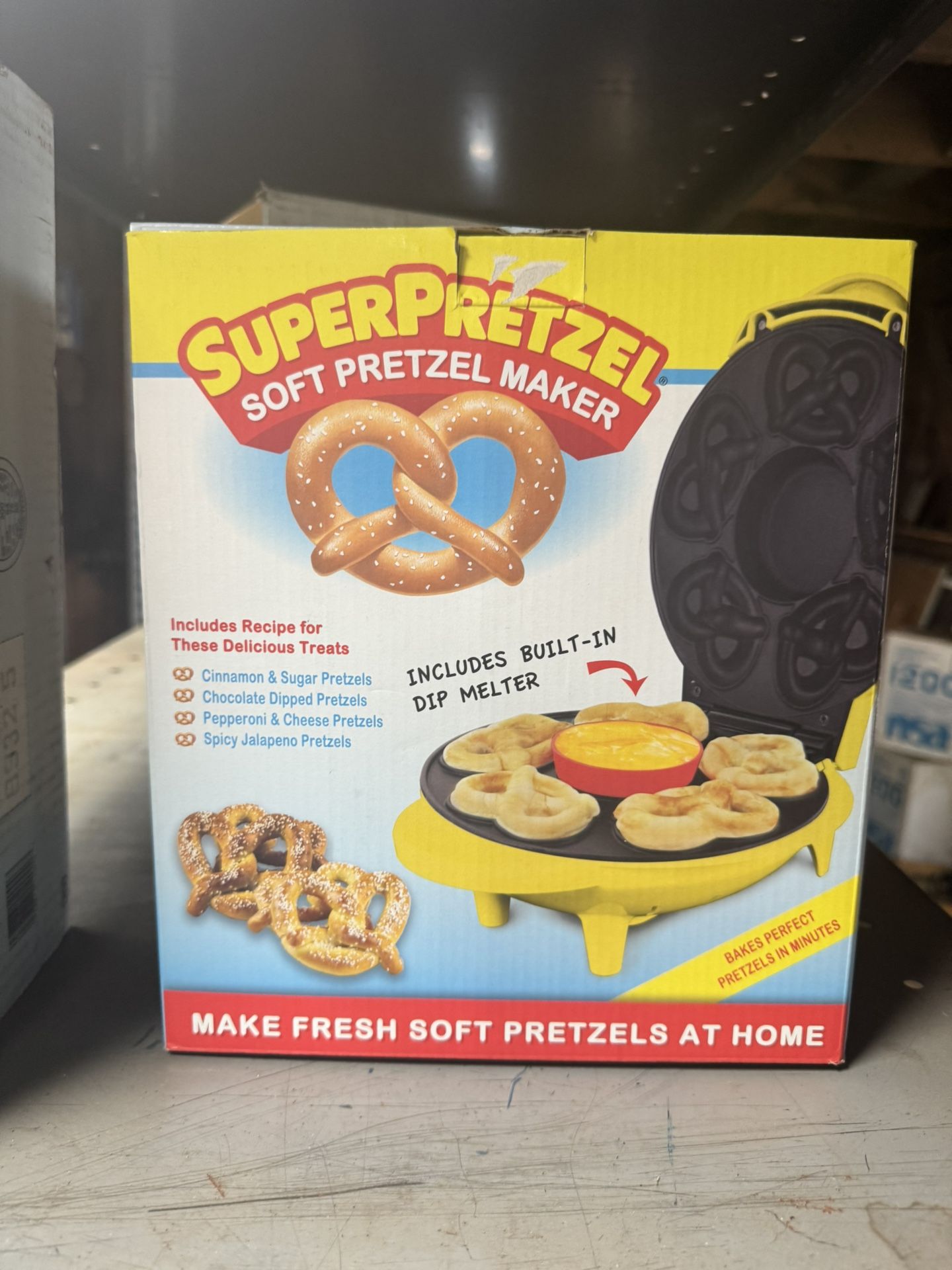 Pretzel maker
