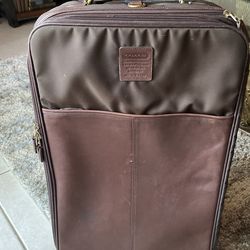Vintage Coach Suitcase 