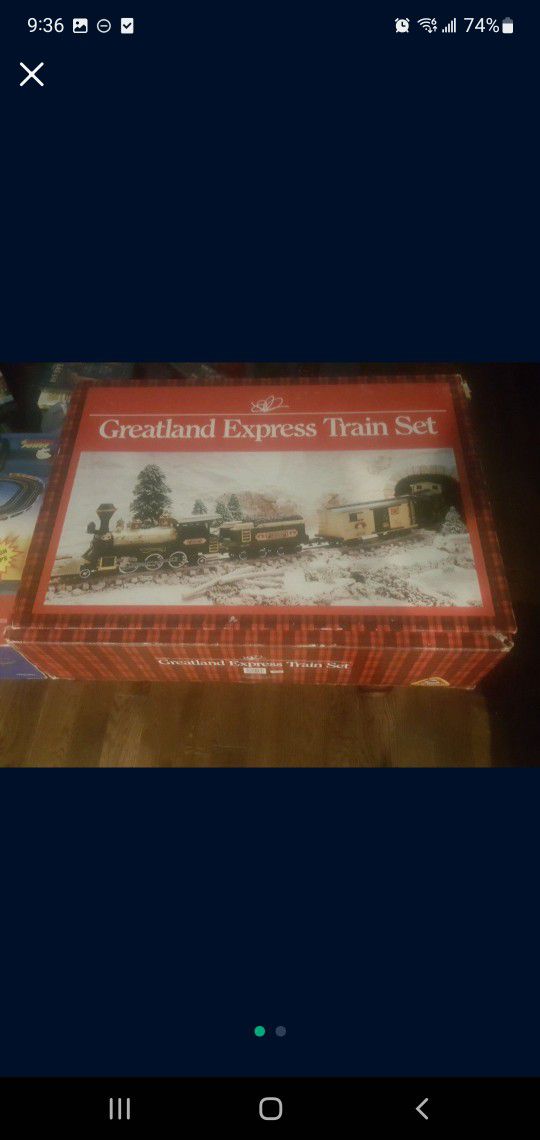 1992 Greatland Express Train Set 