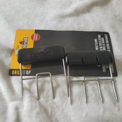 Char-Broil Stainless Steel Meat Claws Shredding Handling Rotating Grilling BBQ

