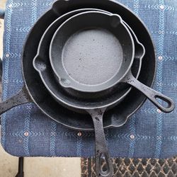Cast Iron 3 PC Set