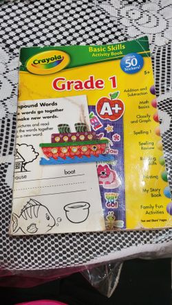Crayola Grade 1 Basic Skills Activity Book
