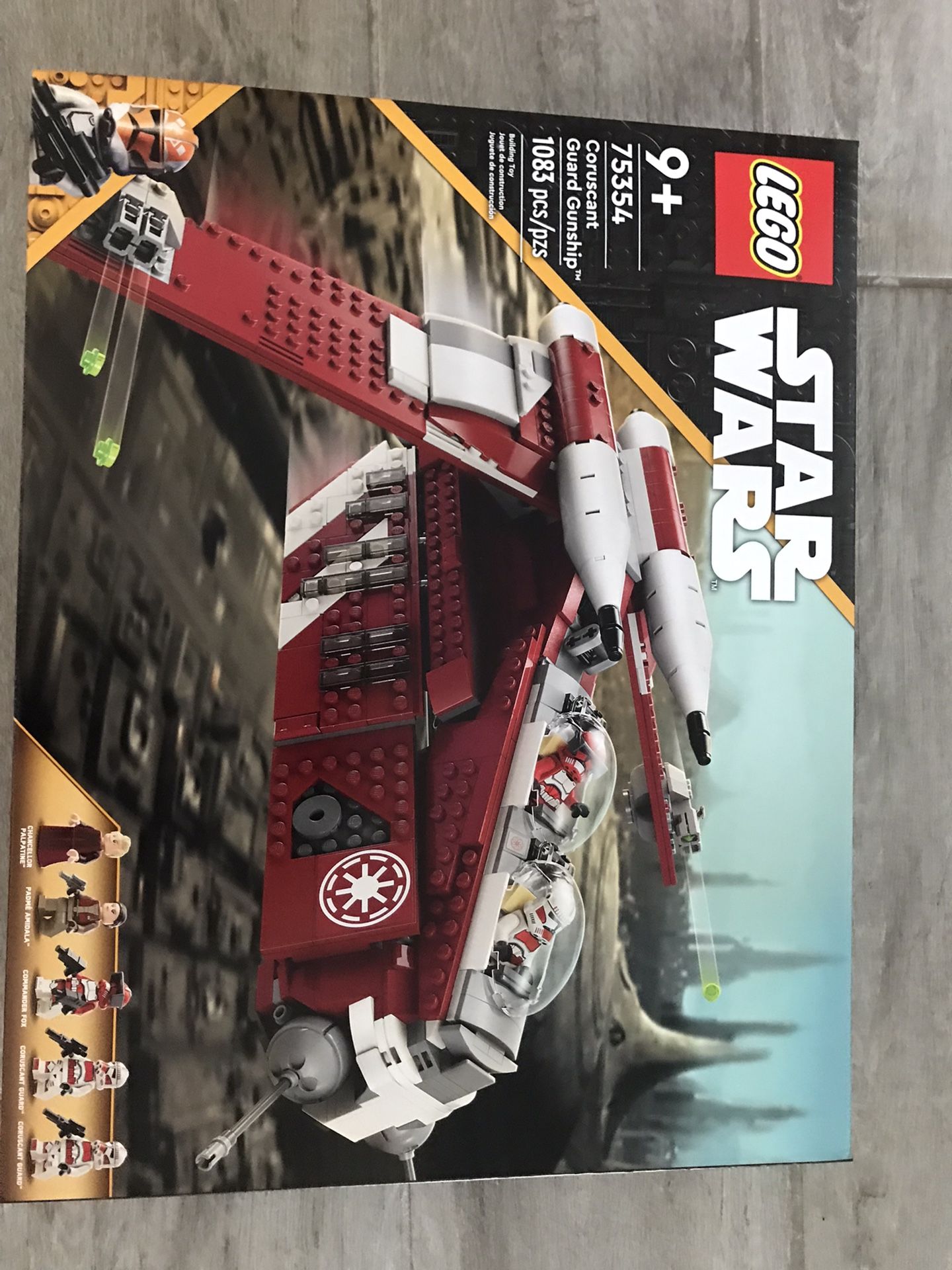Star Wars Lego Set Coruscant Guard Gun Ship