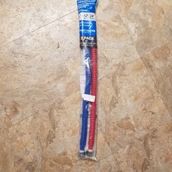 HOME-FLEX 3/4 in. FIP x 3/4 in. FIP 24 in. Stainless Steel Corrugated Water Heater Connector (2-Piece)