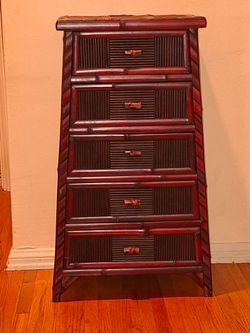 Cute nightstand or decorative table with drawers